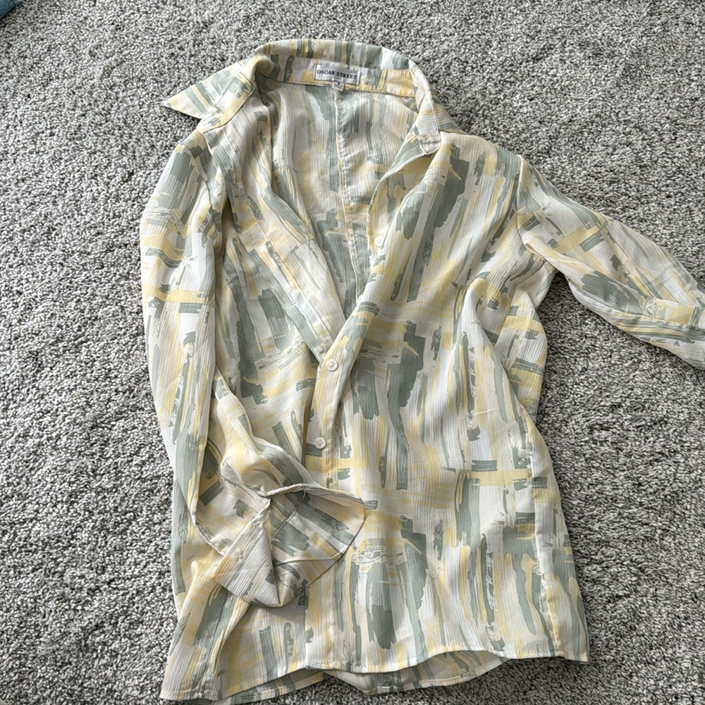 Multi-Colored Button-Down - Picture 2 of 2